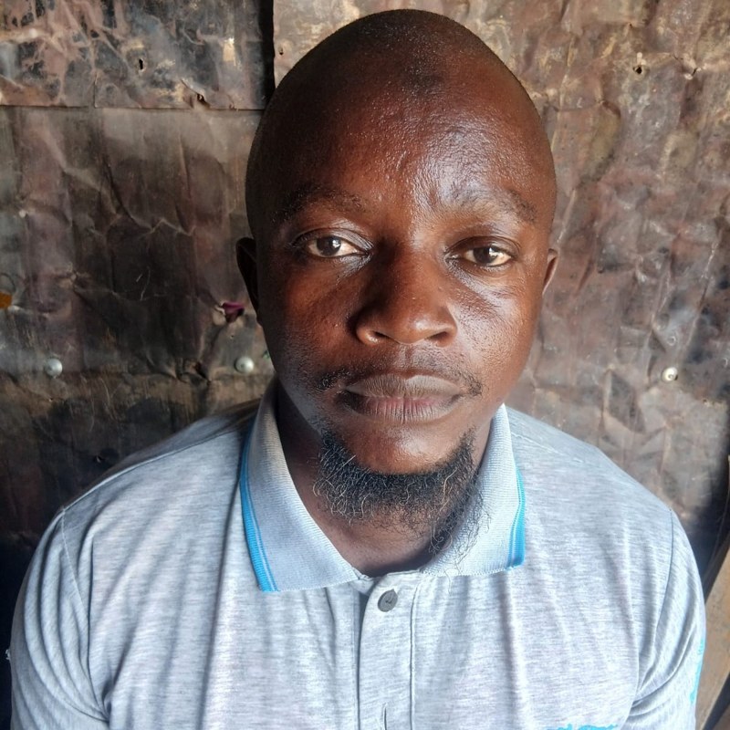Portrait of Mustafa M'kangya Swedi, Field Officer of GHEA